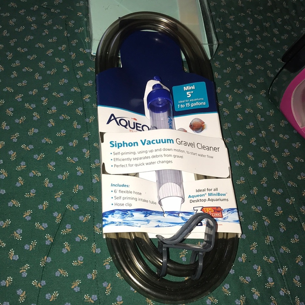 Siphon vacuum gravel cleaner